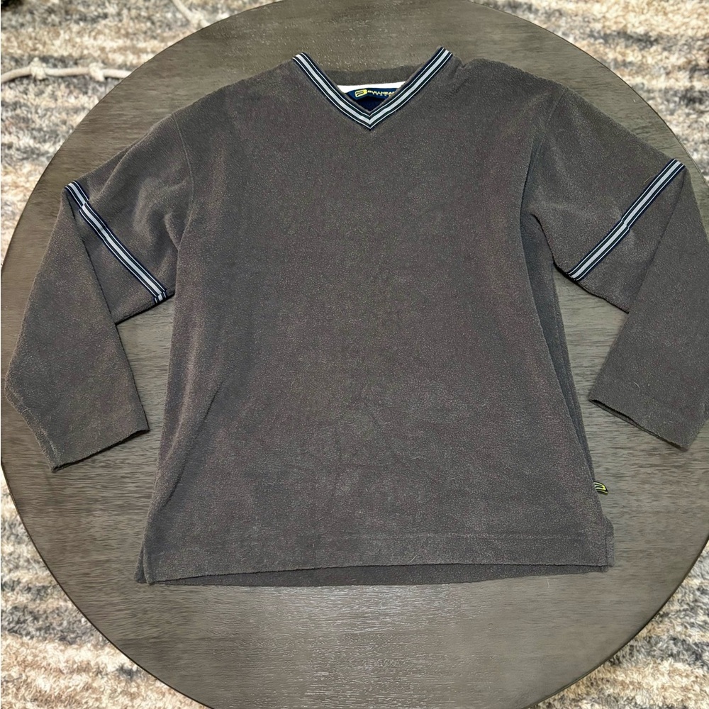 Bullhead Brand Sweater Mens small Fleece Gray Sweatshirt Pullover S